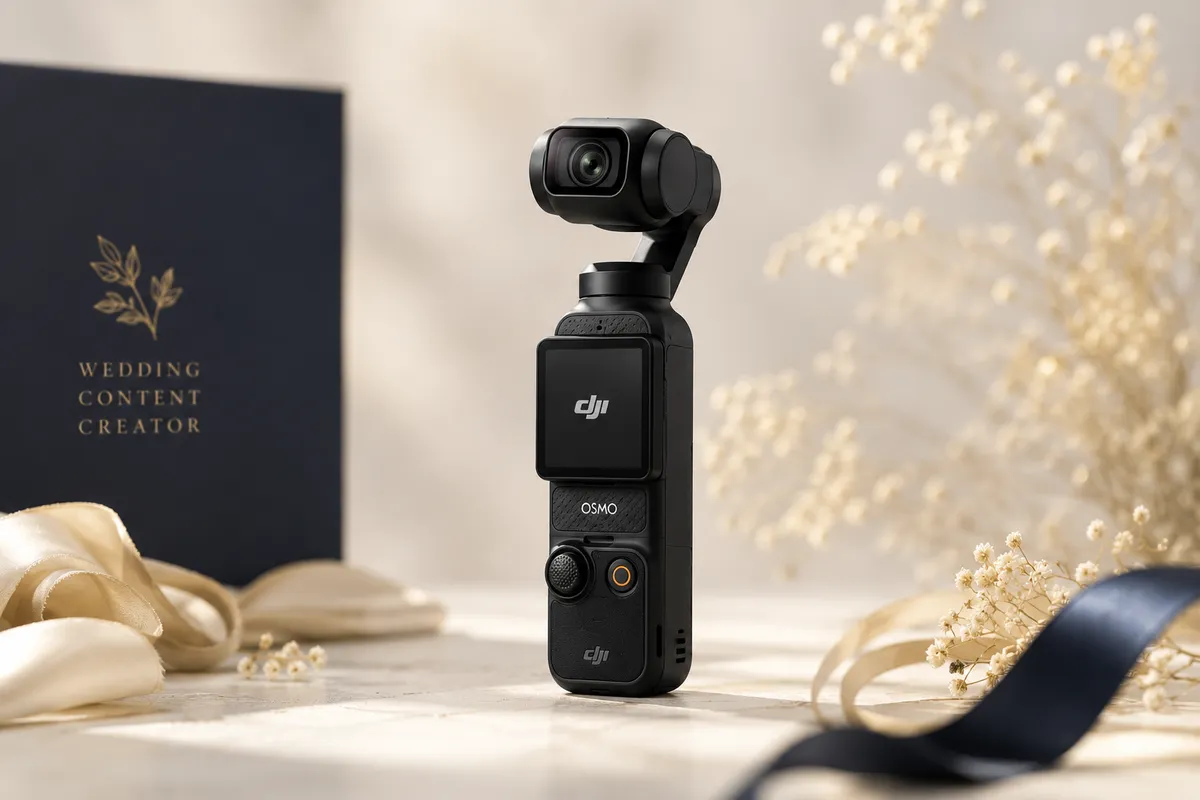DJI Osmo Pocket 4 - kompaktna kamera za vjenčane snimke